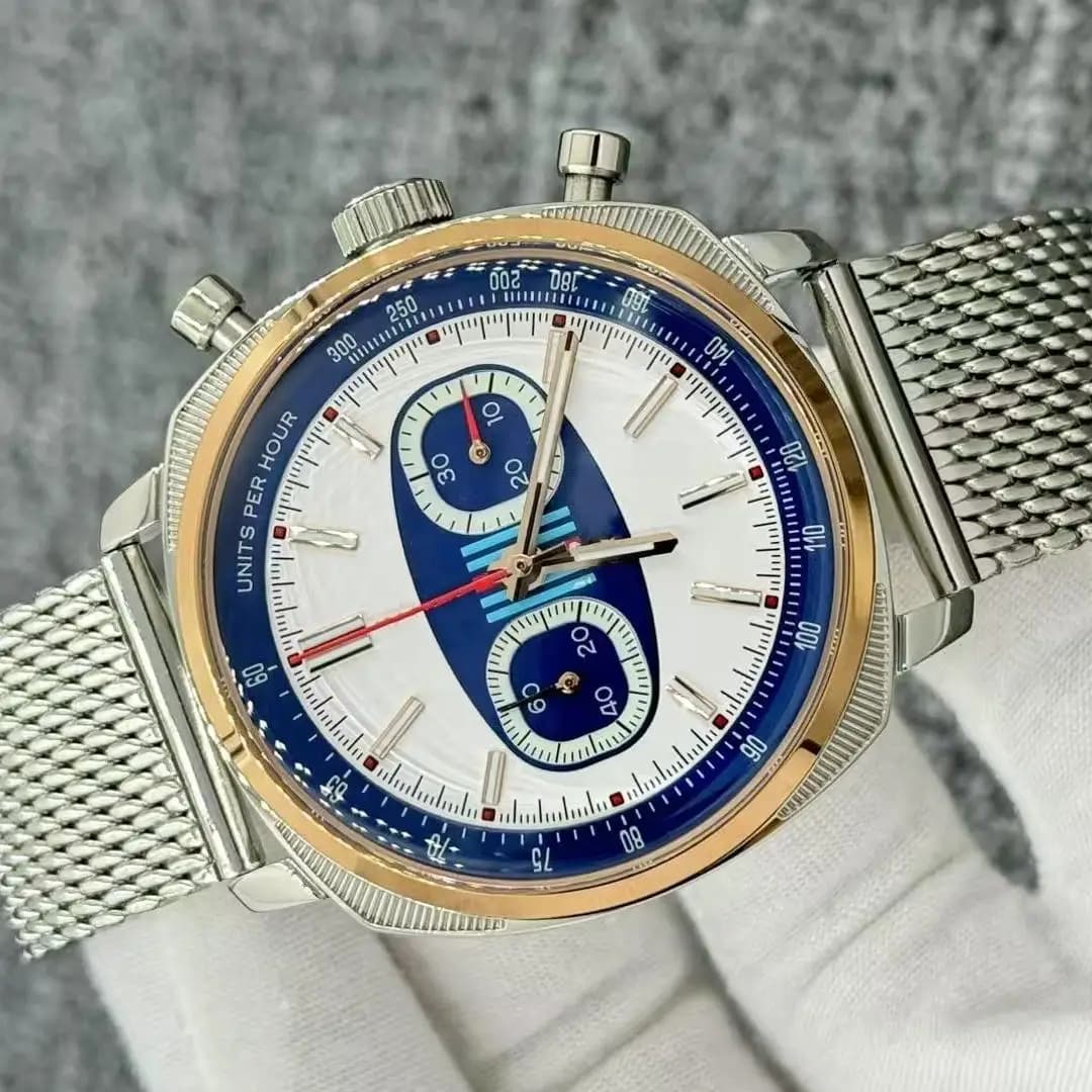 Montre de luxe pour homme, fabriquée en acier inoxydable 904L avec un mouvement mécanique automatiqu