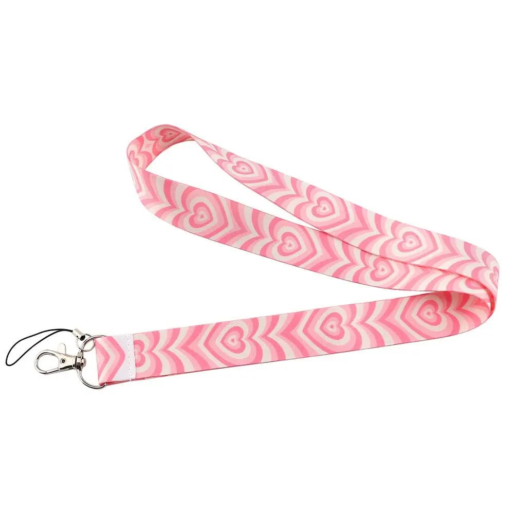 Dragonne de téléphone portable, porte-badge, porte-clés, cordon en ruban, cordon en tissu, cordon en