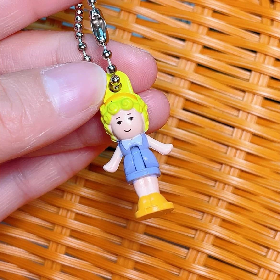 Bandai – boîte au trésor de poche Polly, porte-clés Miniature articulé, modèle mignon pendentif, déc