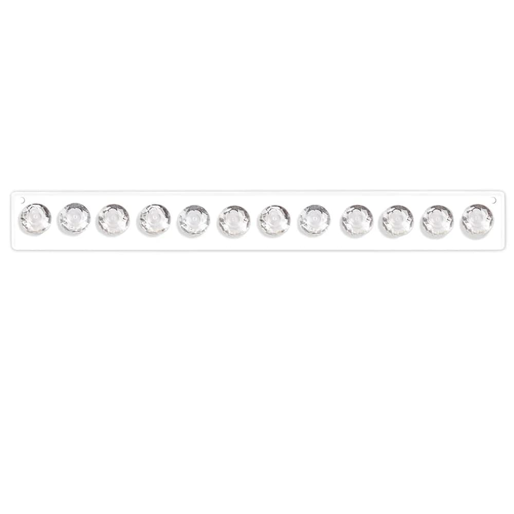 Cintres de collier porte-colliers en acrylique organisateur de bijoux mural porte-collier suspendu p