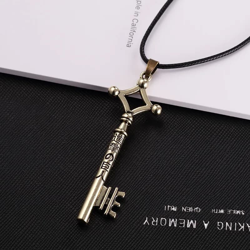 Offre spéciale attaque sur Titan collier Eren clé Shingeki No Kyojin pendentif mode Vintage rétro An