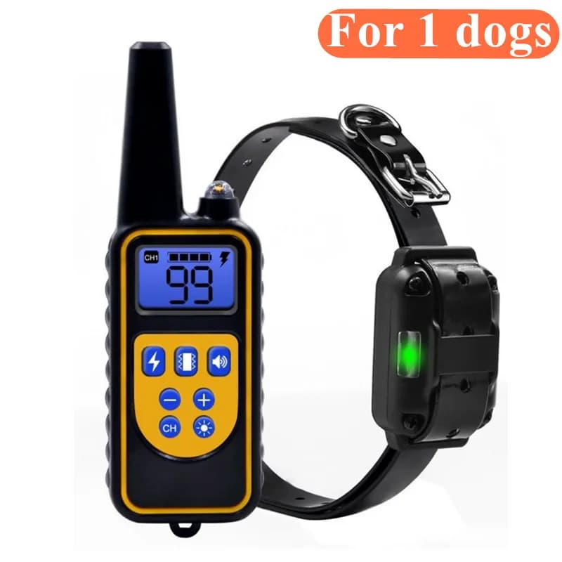 Collier anti-choc pour chien- [nouvelle édition] collier d'entraînement pour chiens de grande taille