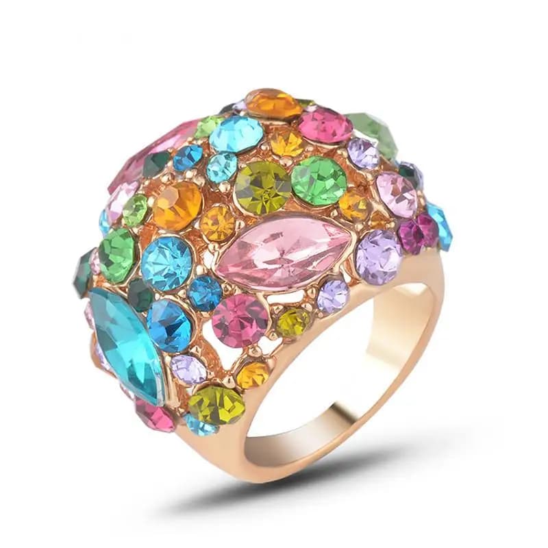 Bagues Vintage pour femmes, Design de bijoux de luxe, bague de mariage esthétique, accessoires de mo
