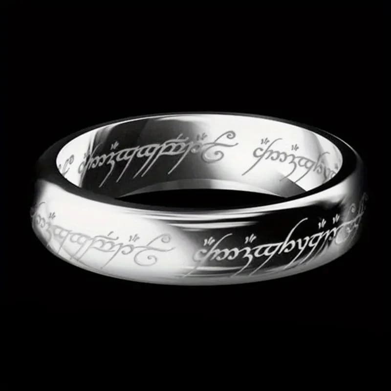 Bague en acier inoxydable pour hommes, bijoux tendance, pour un usage quotidien, pour Banquet, fête,