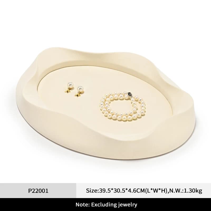 La plaque d'affichage de bijoux Oirlv comprend un organisateur de conception de courbe elliptique ha