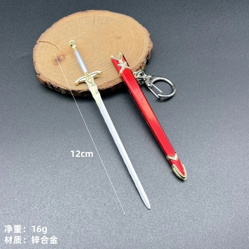 Porte-clés pendentif modèle Fate Stay Night pour hommes et garçons, métal émaillé décent burn, porte