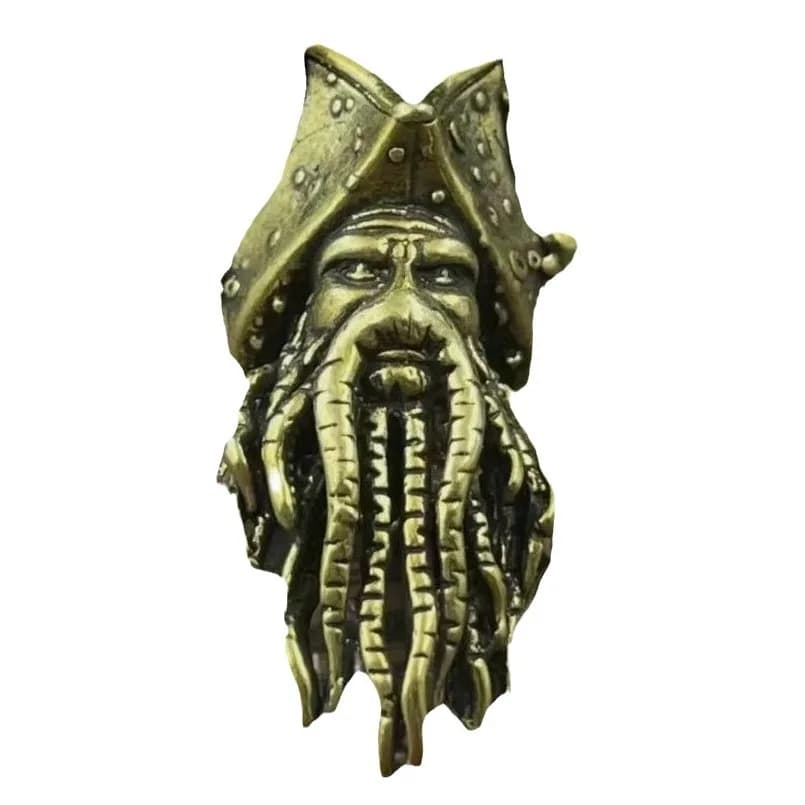 Porte-clés pirate des Caraïbes, accessoires de bijouterie vintage, breloque vintage, porte-clés poul