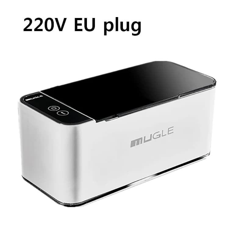 Nettoyeur à ultrasons 35W, Machine de nettoyage de lunettes à ultrasons 46KHZ, bain de lavage ultras