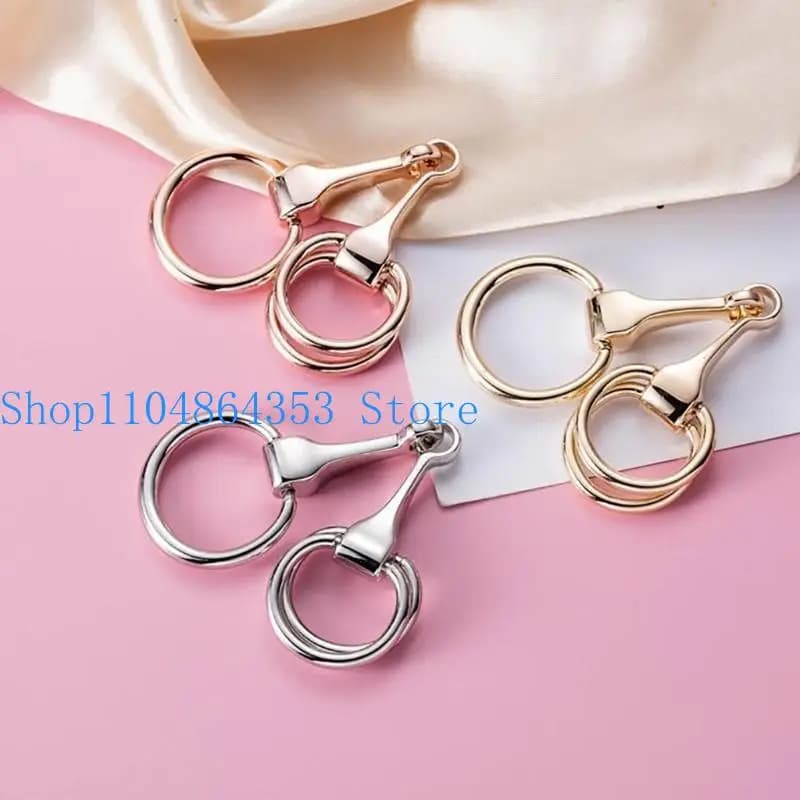 Porte-écharpe à mode avec bouton cheval, attache d'écharpe, broches châle tendance, bijoux polyvalen