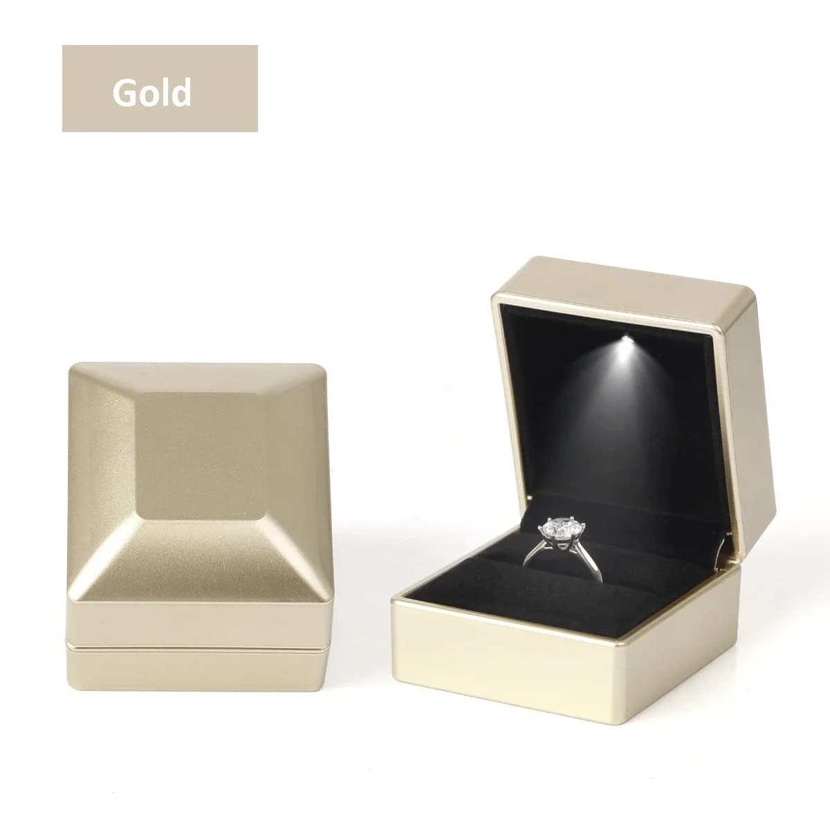 Boîte de rangement pour bijoux en cuir PU, pour colliers longs, bracelets, pendentifs et chaînes, ca