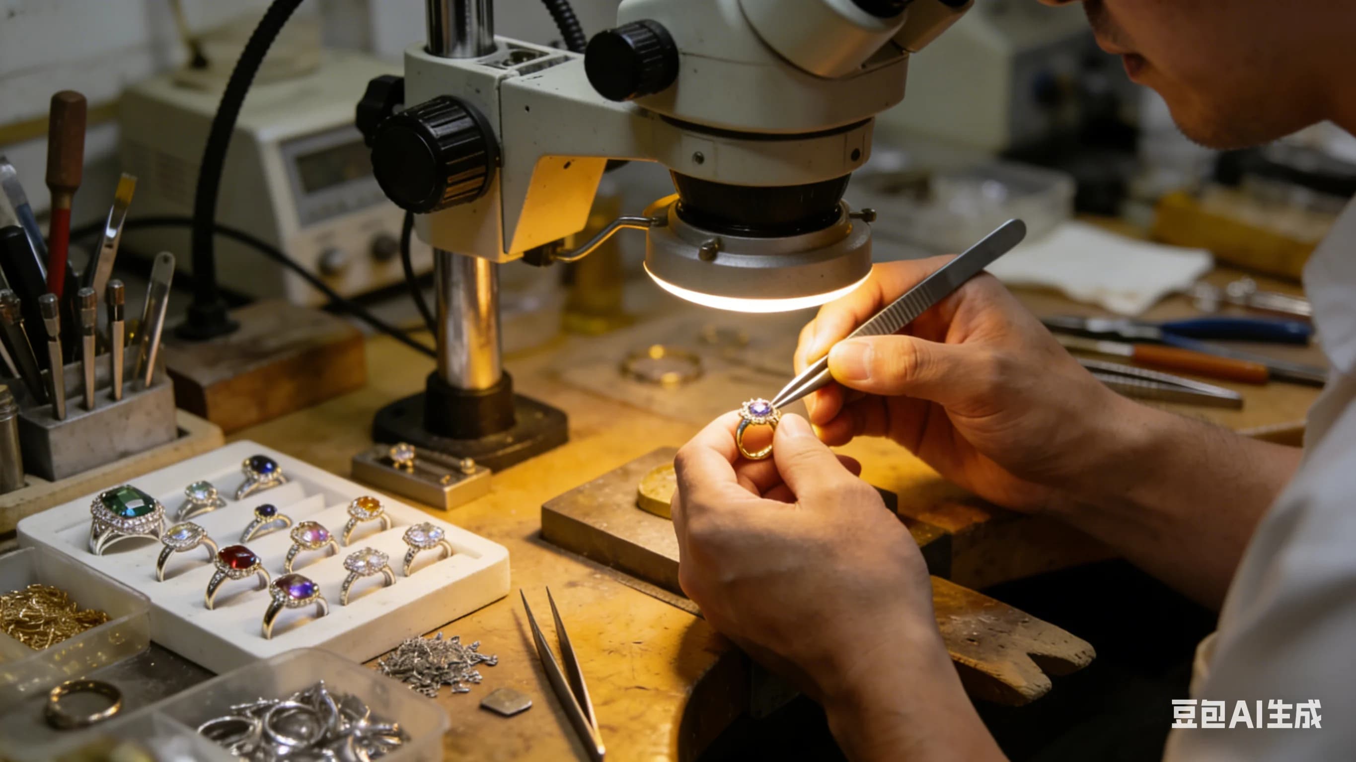 La personnalisation de bijoux est prise en charge, y compris la personnalisation de parures. Si néce