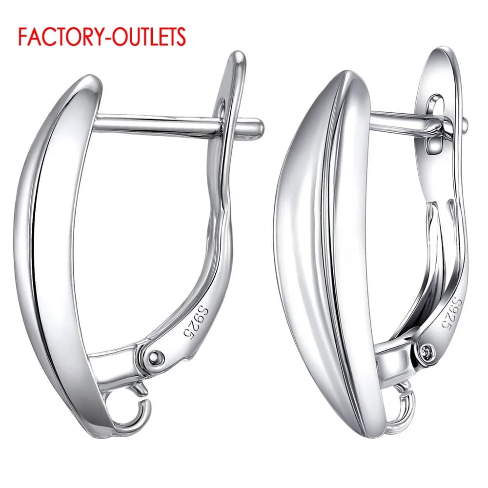 Boucles d'Oreilles en Argent Sterling 925, Bijoux de Haute Qualité, à la Mode, Livraison Rapide, Nou
