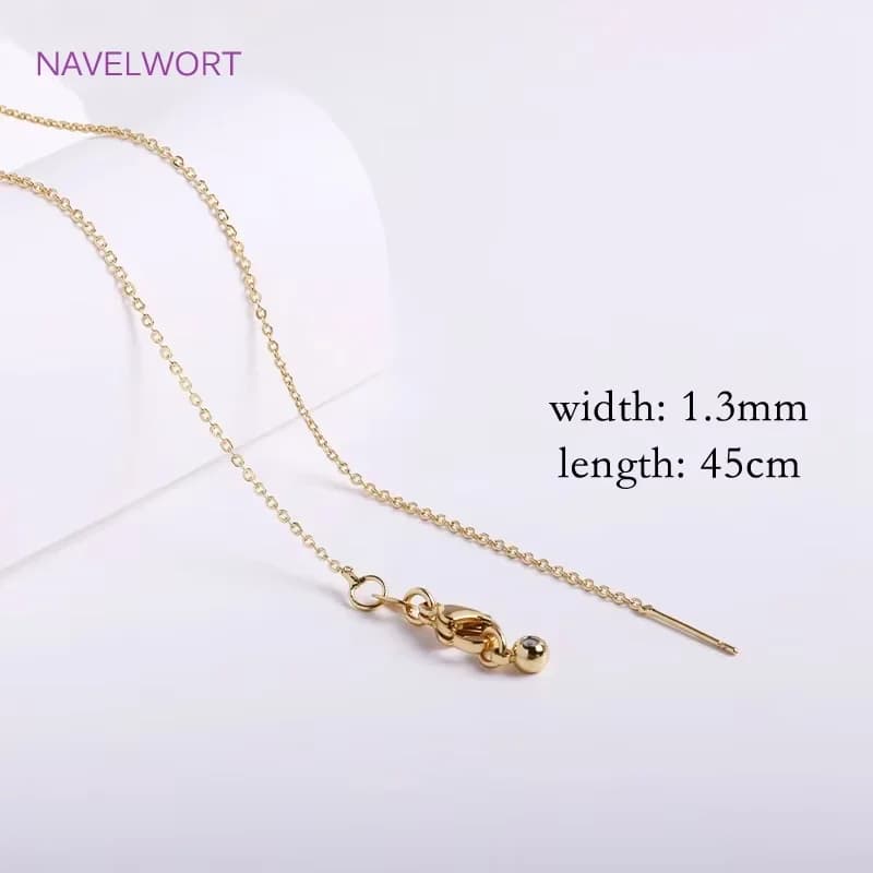 Charms plaqué or 18 carats pour bracelet et collier, pendentif narirrégulier, accessoires de bricola