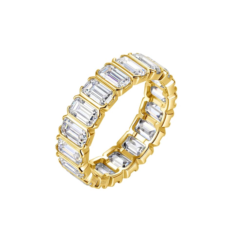 ORSA JEWELS – bague en argent Sterling 925 brillant, couleur D, avec diamant Moissanite, bijoux pour