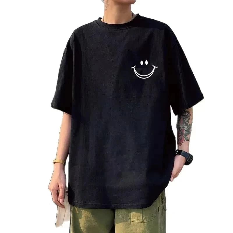 T-shirt drôle pour hommes, vêtements d'été imprimés, Harajuku Vintage unisexe, 100% coton, t-shirts 