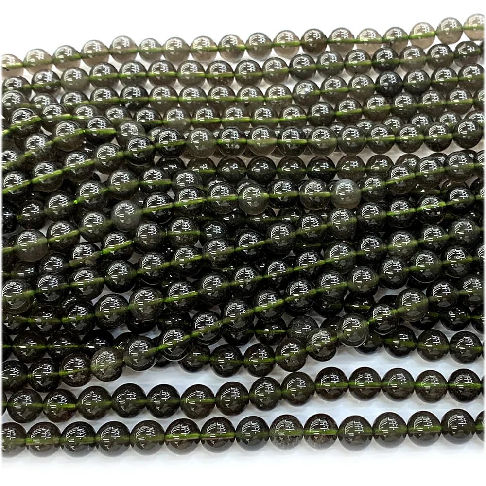Veemake-Météorite Naturelle Ronde pour Bijoux, 08210