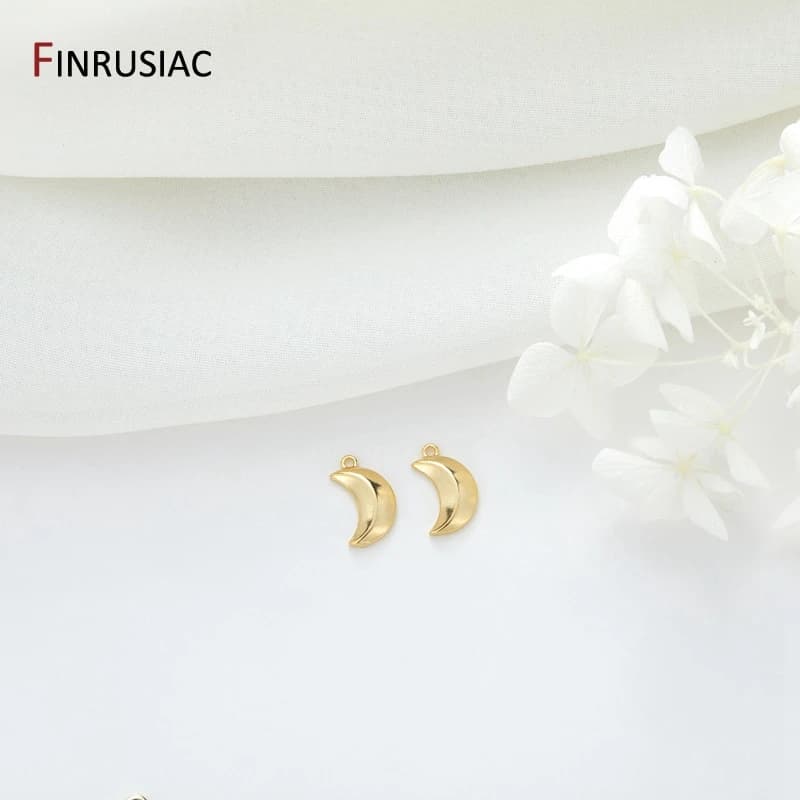 Étiquette porte-bonheur plaquée or 14 carats, pendentif de marque Kpop Hip-Pop, composant de fabrica