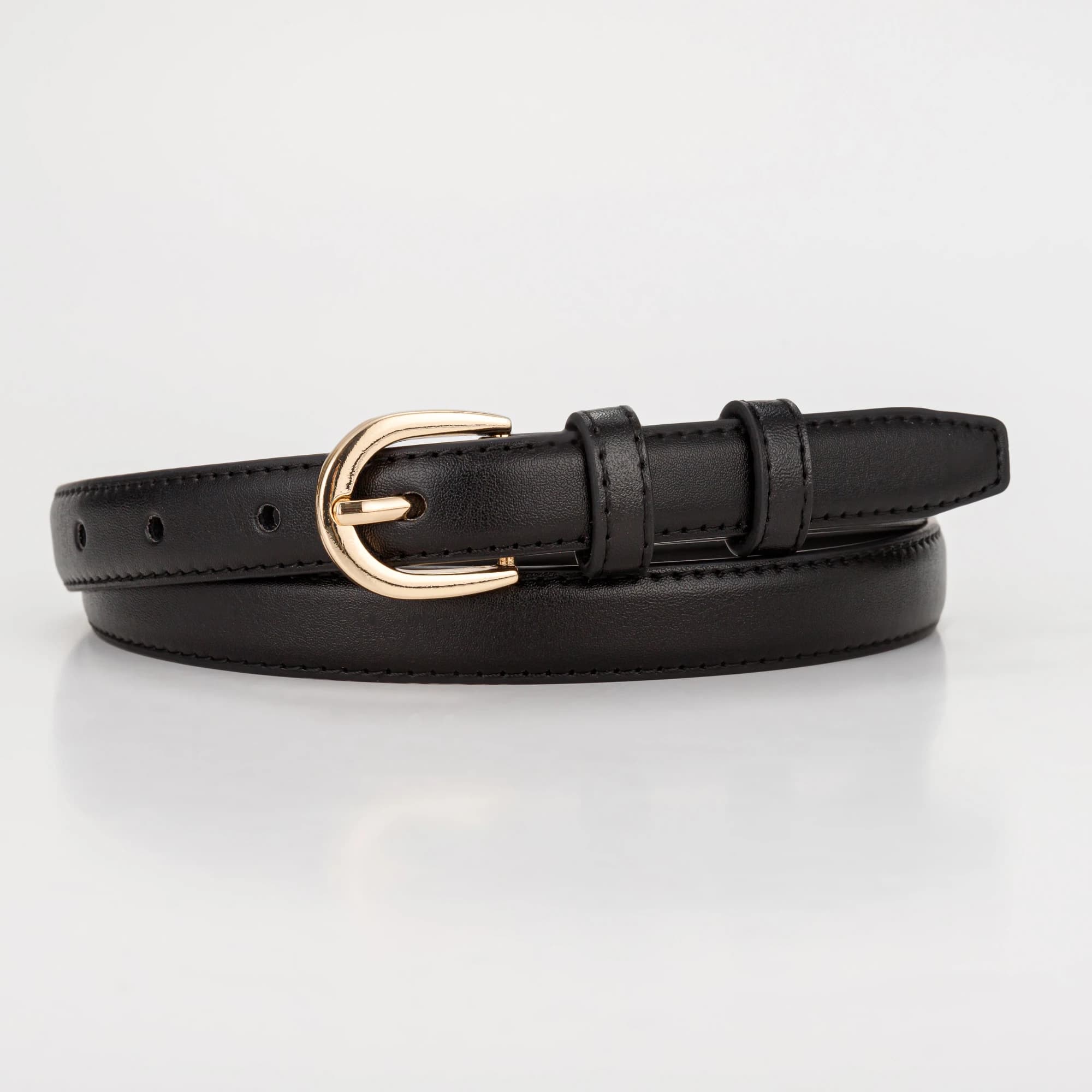 Une boucle semi-elliptique toute la mode ceinture en PU