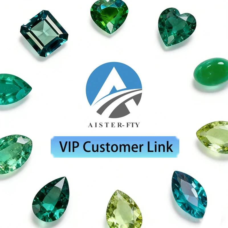 Liste de bijoux pour clients VIP exclusifs - Jaune canari + Lavande, taille ovale 10x12mm, sans cert