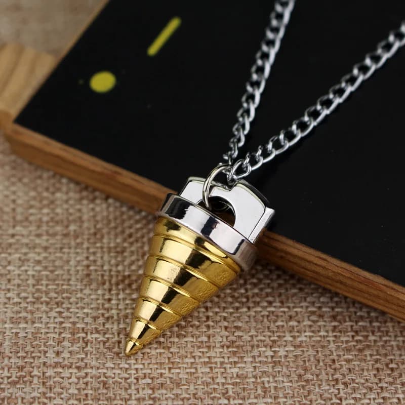 Collier pendentif dessin animé Tengen, Toppa, Gurren, Lagann, Tengentoba averti, noyau de forage, ac