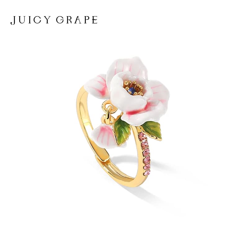 Bague Fleur de Rose JUICY GRAPE pour Femme