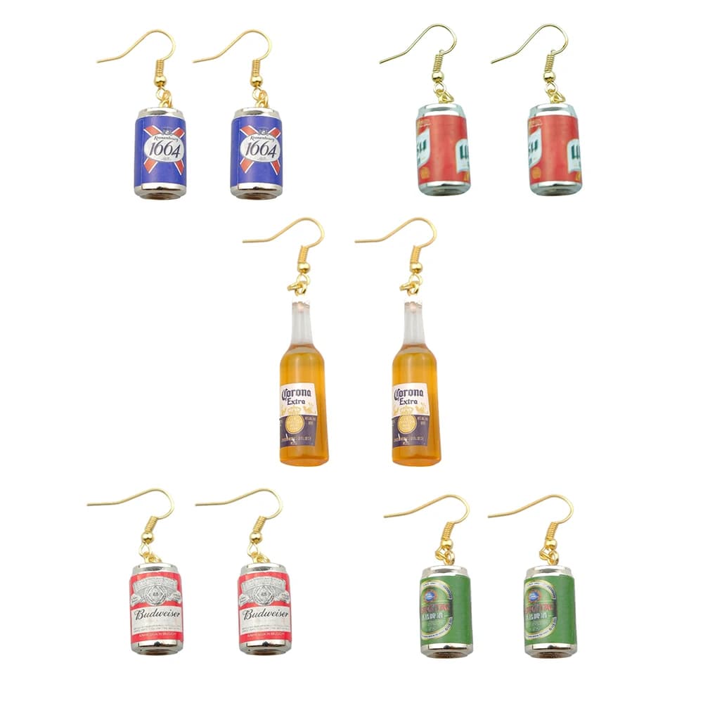 Ours – boucles d'oreilles créatives pour femmes, en résine, mignonnes, bijoux faits à la main pour enfants, cadeaux de bricolage