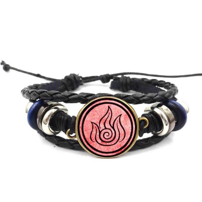 Nouveau Avatar le dernier maître de l'air Bracelet royaume bijoux Air Nomad tribu du feu et de l'eau dôme Bracelet en verre cadeau