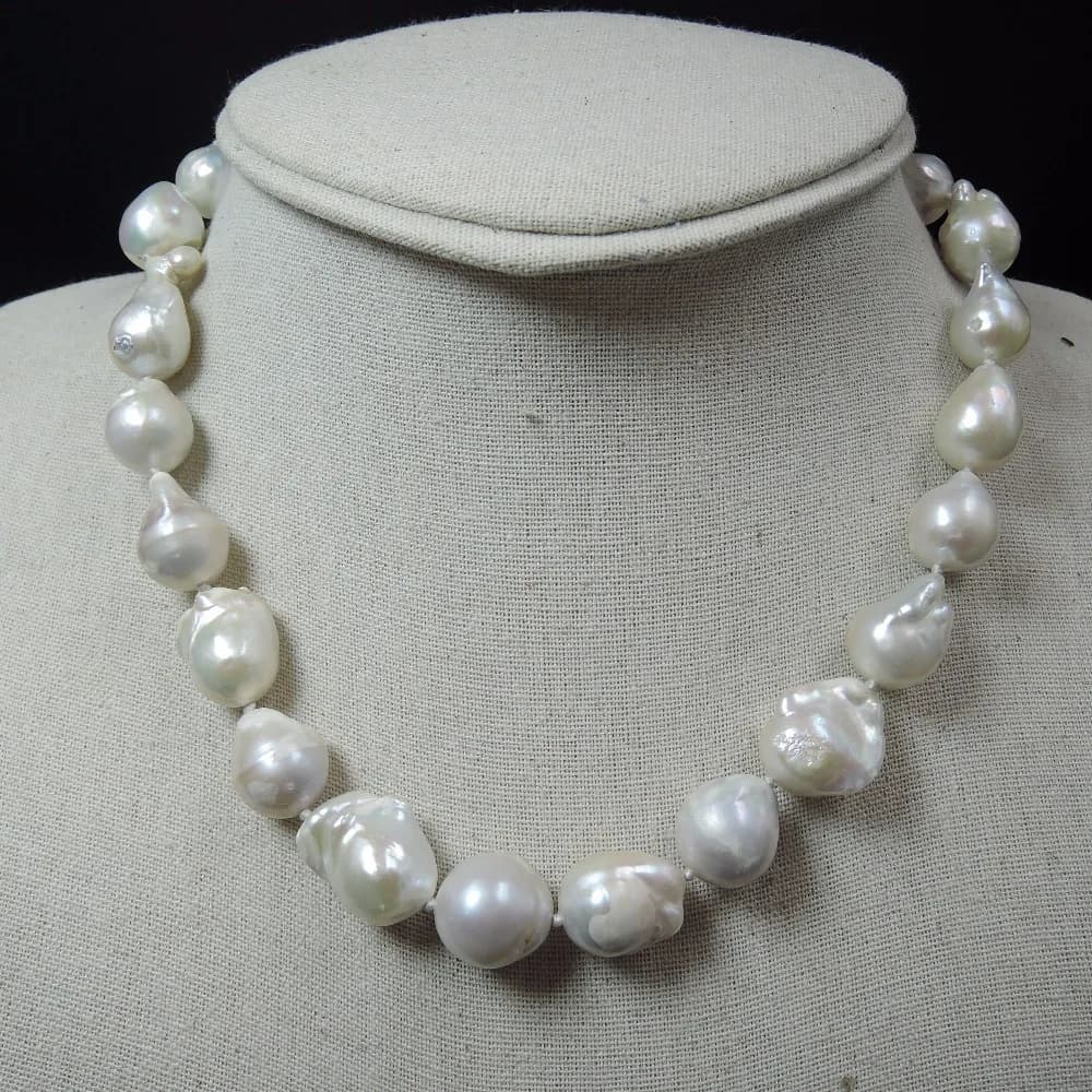Collier en Perles Baroques 100% Naturelles