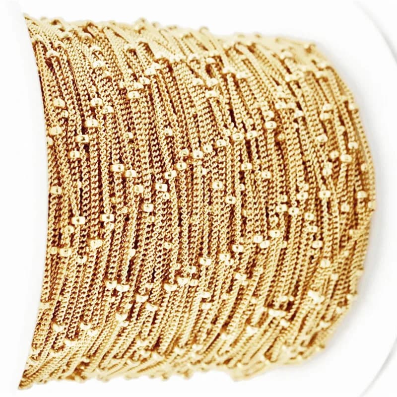 Bijoux en or rempli d'or minimaliste, satellite rempli d'or JO1 MM, bijoux JODIY, 100%, 14K