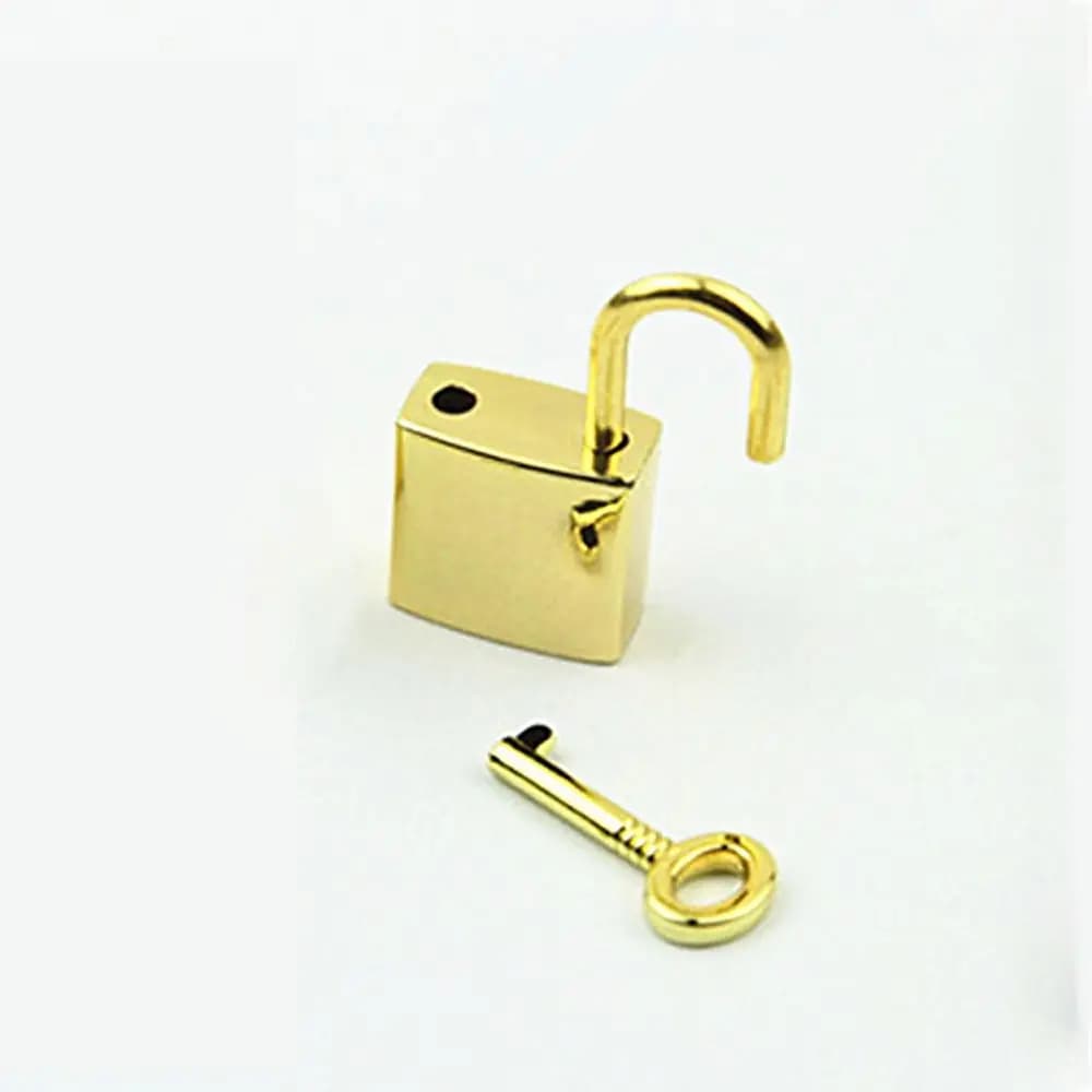 Mini cadenas en cuivre et argent, style antique, pour valises, boîtes à bijoux, matériel de bricolage et articles pour amoureux
