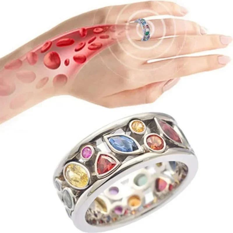Bague Magique Colorée en Clip Ionix pour Femme et Homme