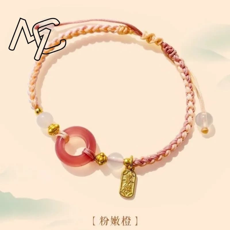 Bague en Agate de Jade naturel, Bracelet en calcédoine porte-bonheur, exquis, Sexy, pour jeunes filles, bijoux à la mode, meilleure vente, cadeau de vacances