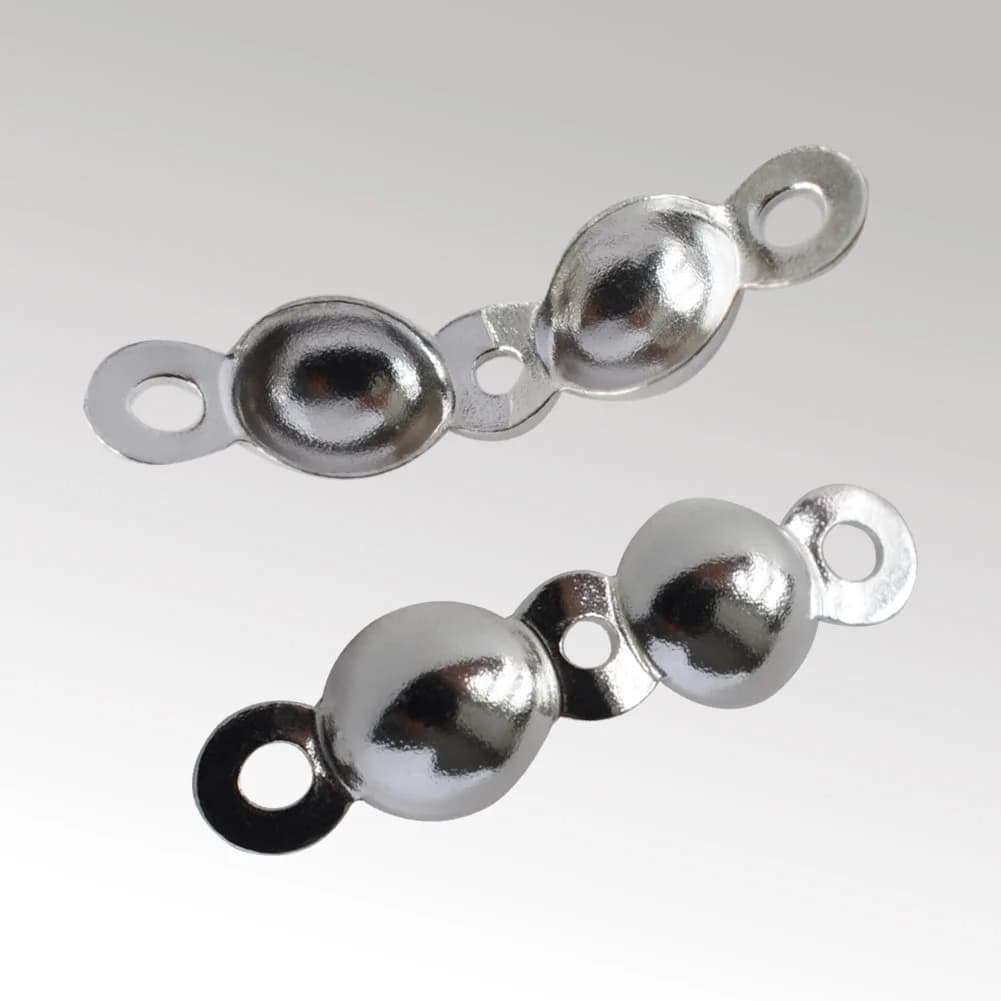 Collier de couverture de nœud en argent 925, embout CriAJBeads pour bijoux de direction, accessoires de fabrication de bijoux à bricoler soi-même, artisanat