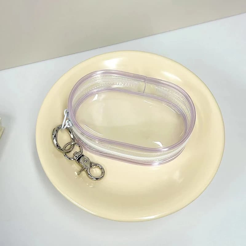 Organisateur de bijoux en plastique Transparent