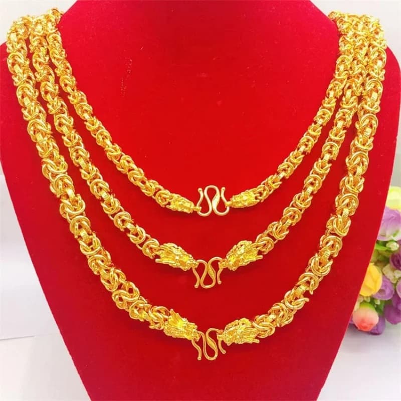 Collier en or véritable 9999