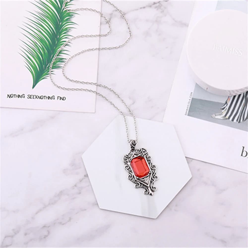 Collier Les Instruments Mortels, Bijou à la Mode, City of Bones, ISABELLE, Angelic Power, Cadeau