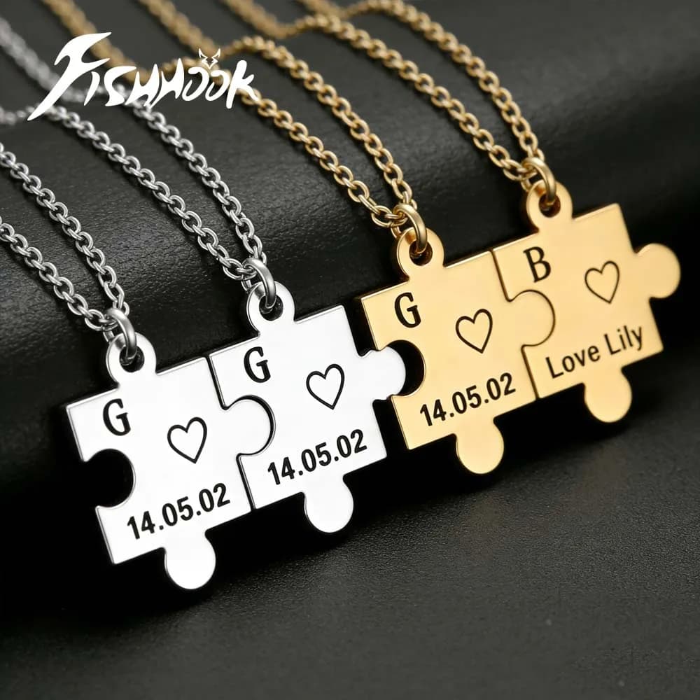 Collier personnalisé pour Couple