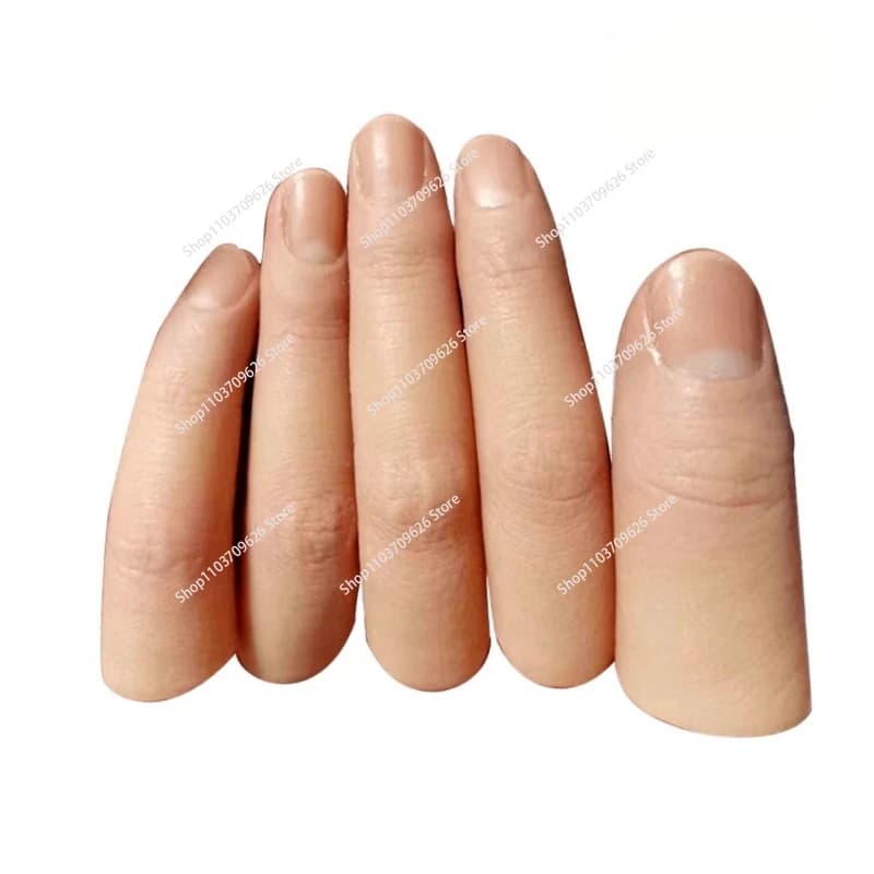 Doigts prothétiques en silicone, membres artificiels