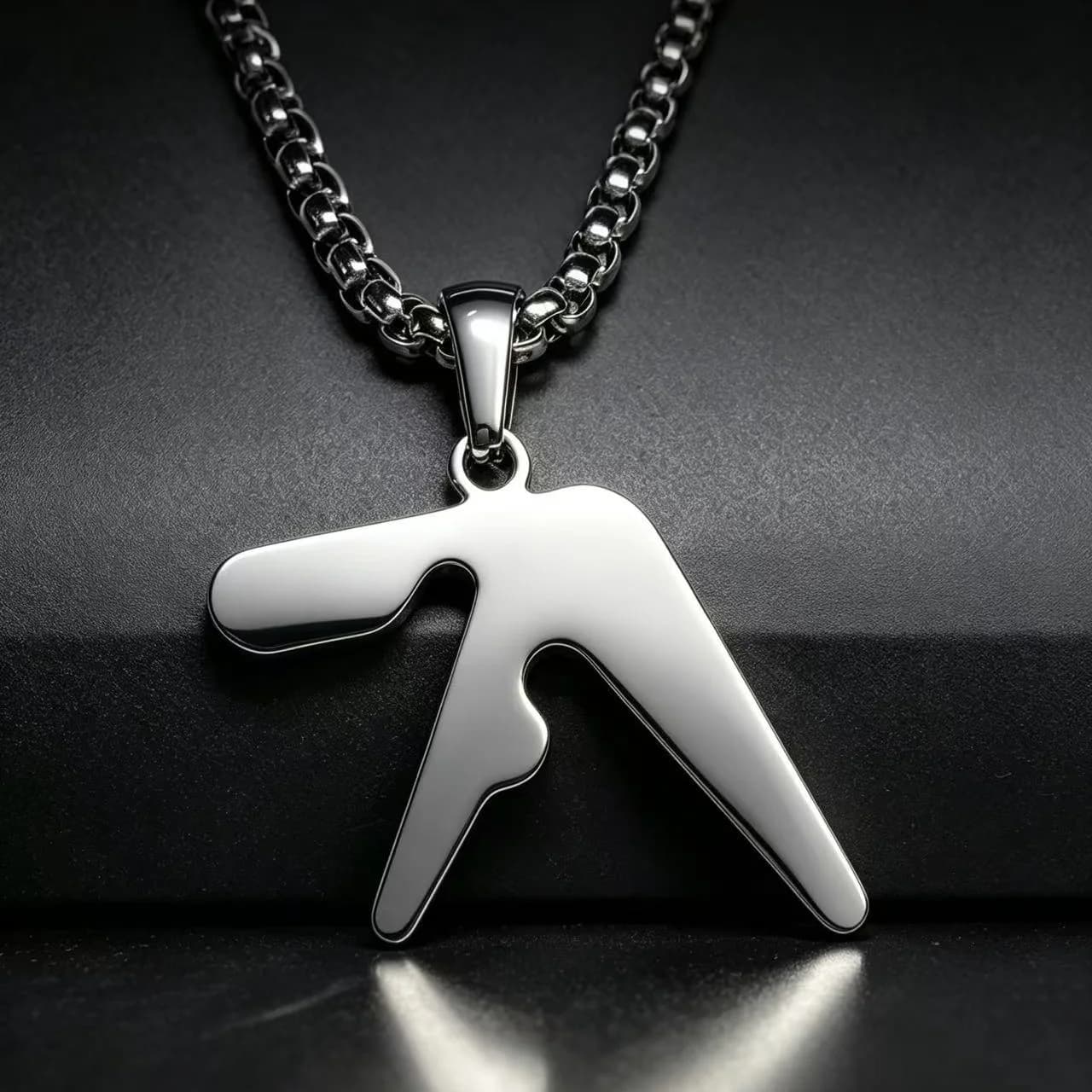 Collier personnalisé en acier inoxydable créatif - Accessoire de style hip-hop