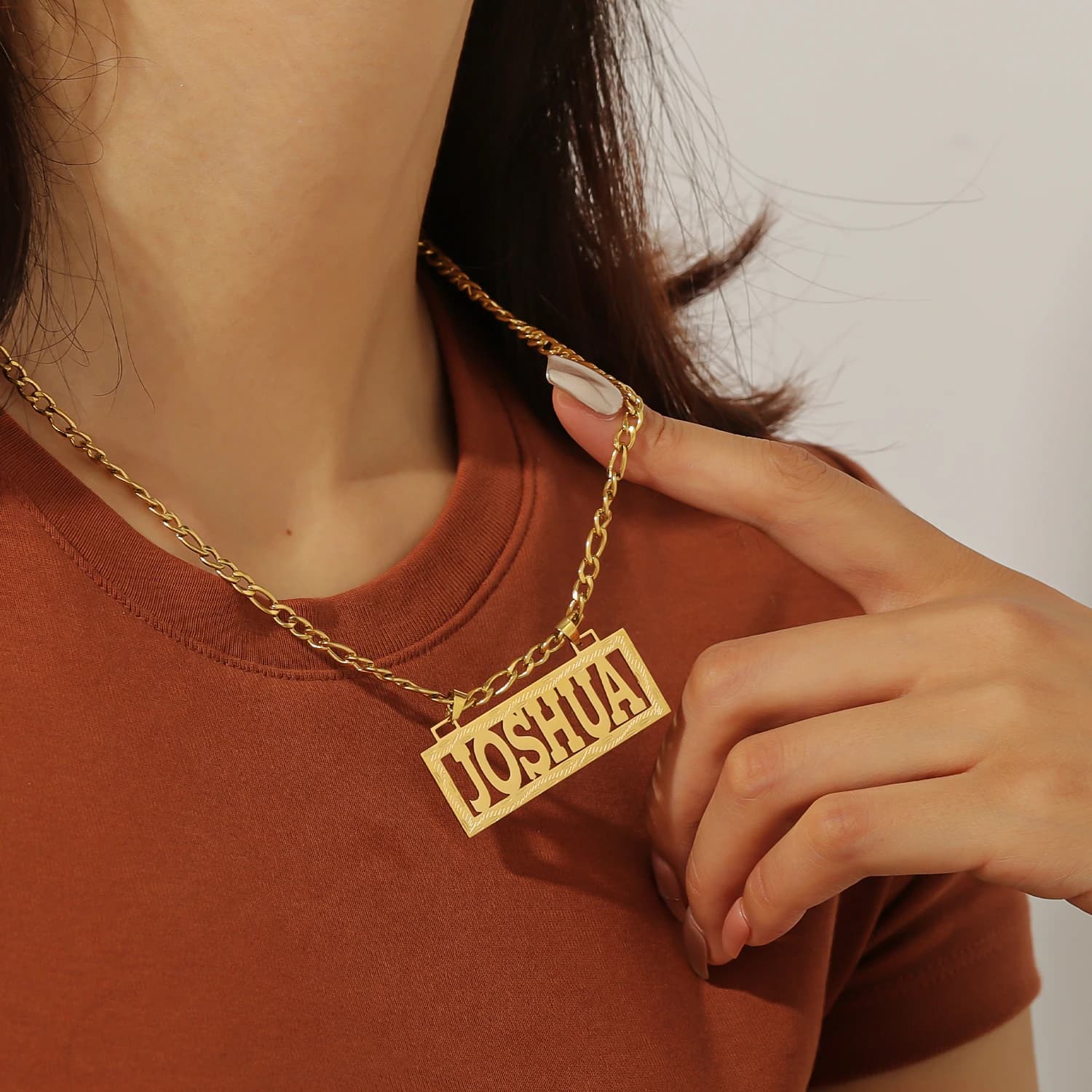Collier avec nom personnalisé pour femmes