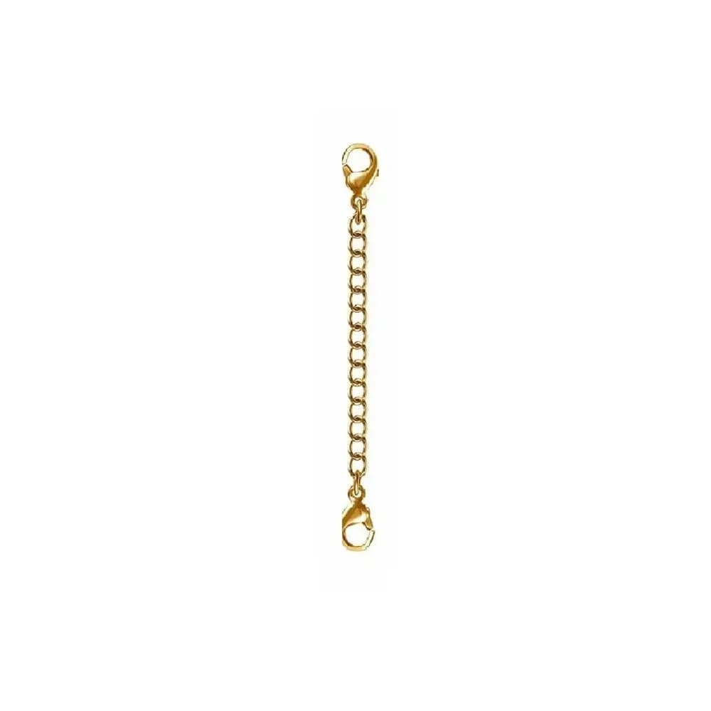 Extension de chaîne de sécurité 6 ''or argent noir 3''