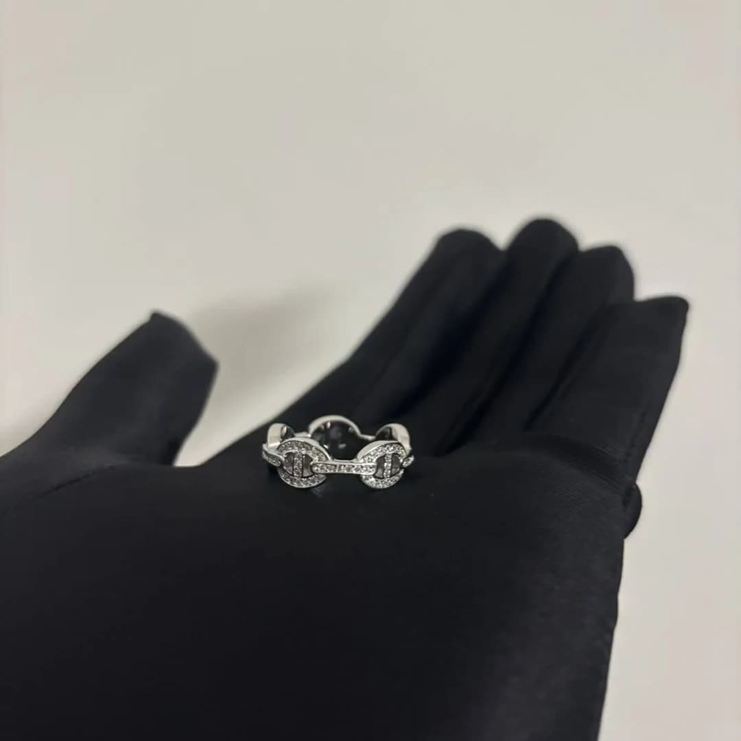 Bague en argent 925 pour homme et femme, design classique, entièrement sertie de diamants, sélection de trois couleurs, cadeau de fête