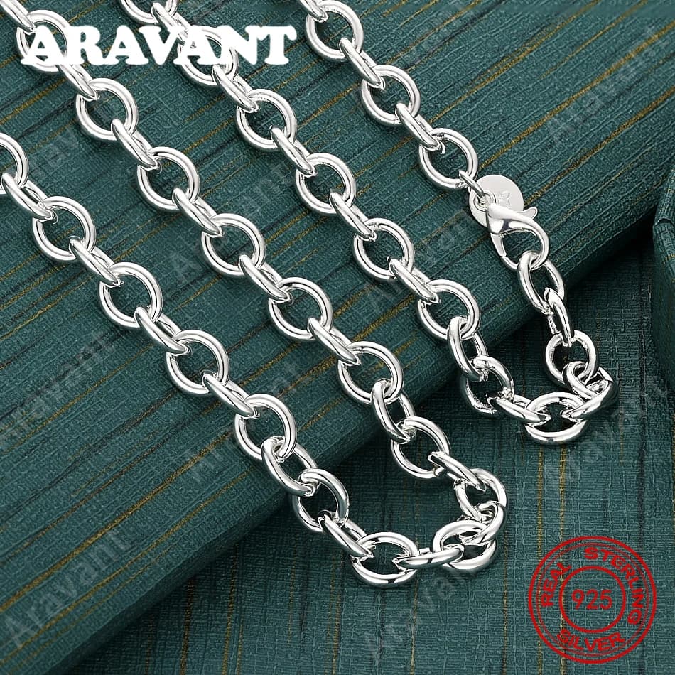 Collier en argent sterling 925 avec anneau entrelacé en forme de O - Simple, luxueux, de niche, bijoux de mariage haut de gamme