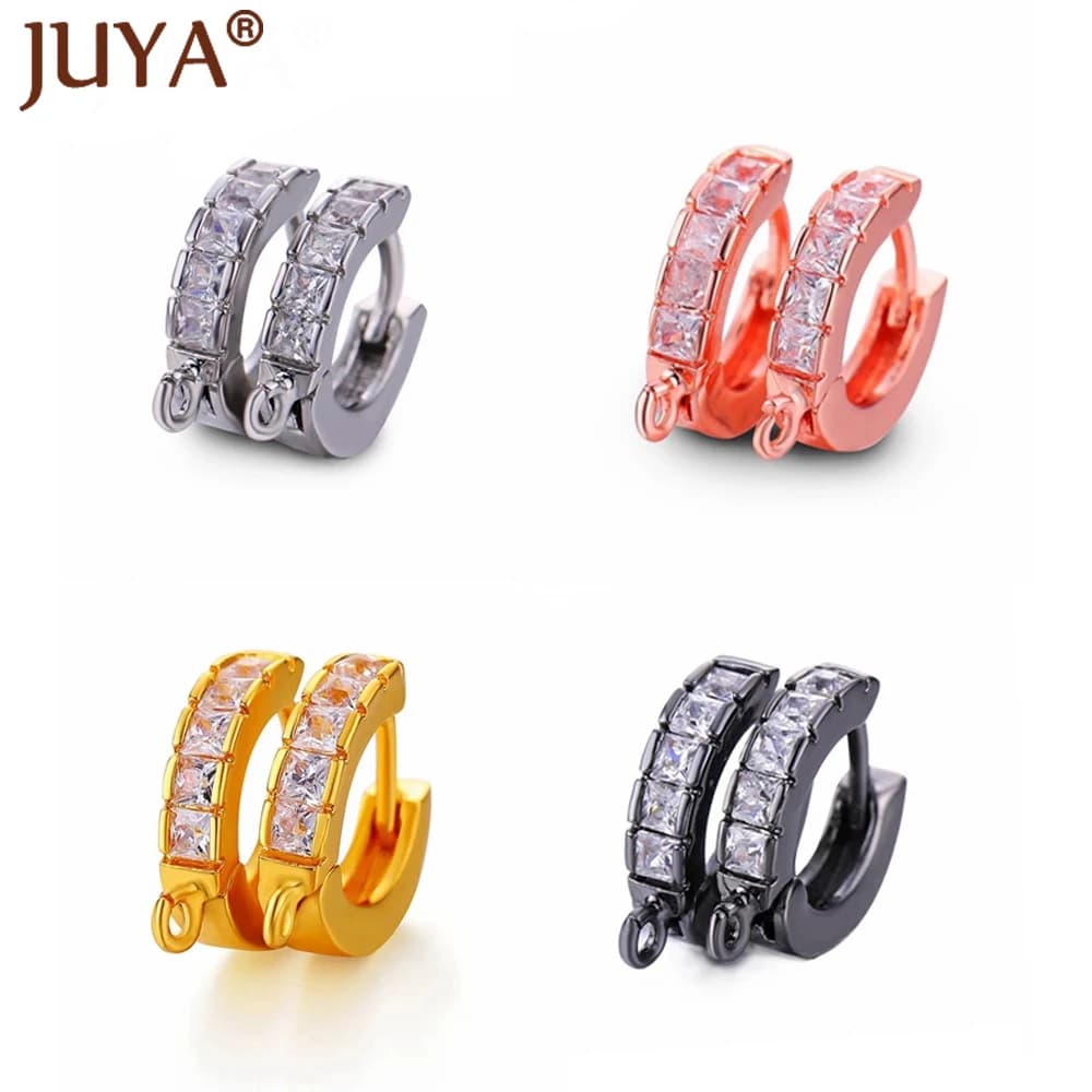 Juya-Fermoirs de Boucles d'Oreilles Faits à la Main