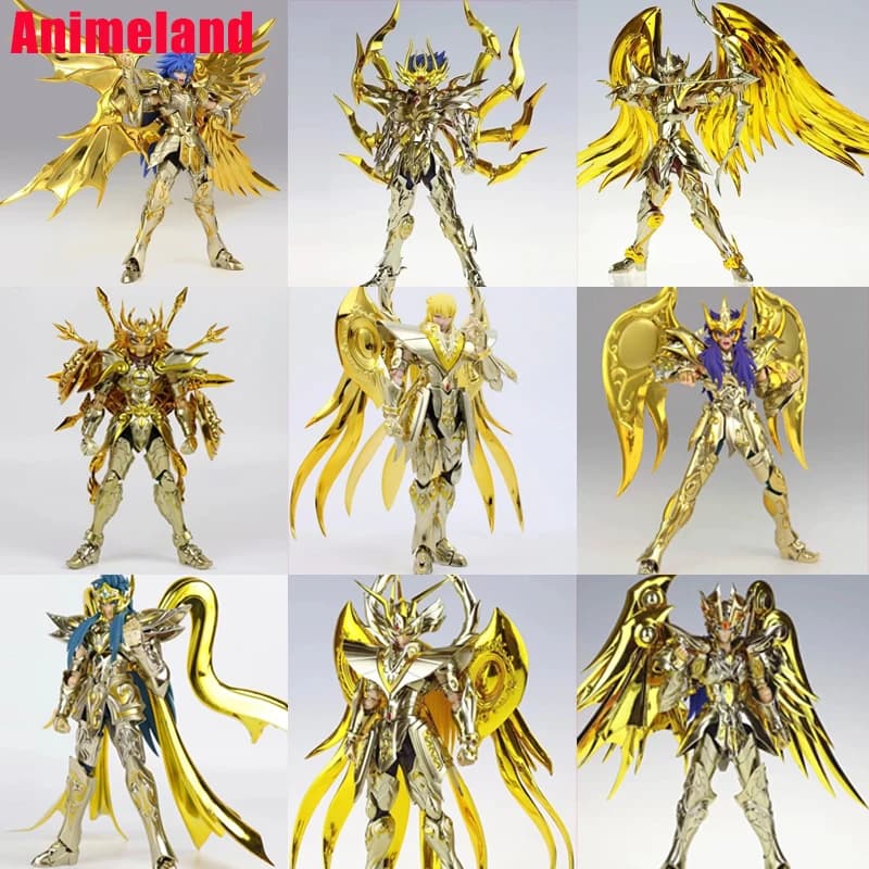GT/CS/MST Saint Seiya mythe tissu EX vierge Gemini Cancer sagittaire scorpion verseau capricorne SOG or chevaliers du zodiaque Figure