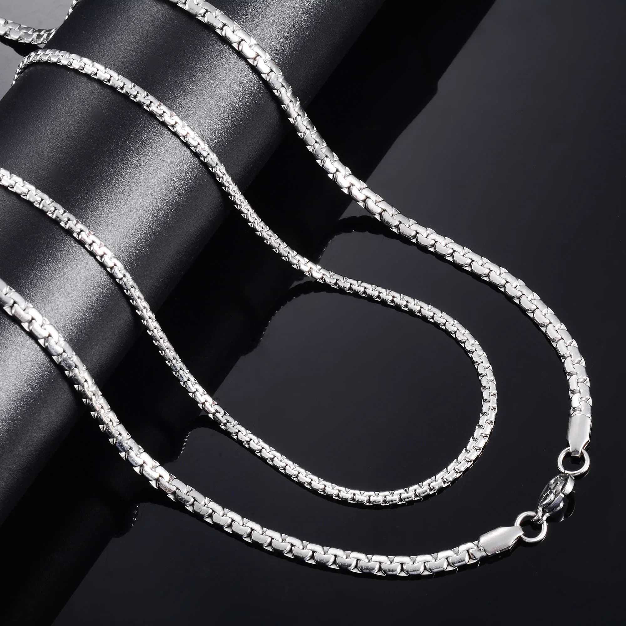 Accessoires de bijoux en acier inoxydable pour femmes et hommes