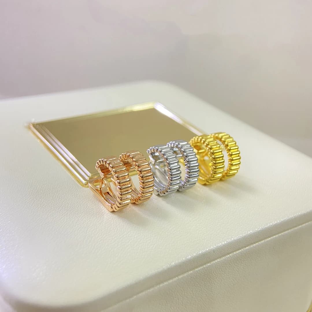 Nouvelles boucles d'oreilles tendance entièrement véganes, bijoux exquis adaptés aux femmes, parfaites comme cadeaux de vacances