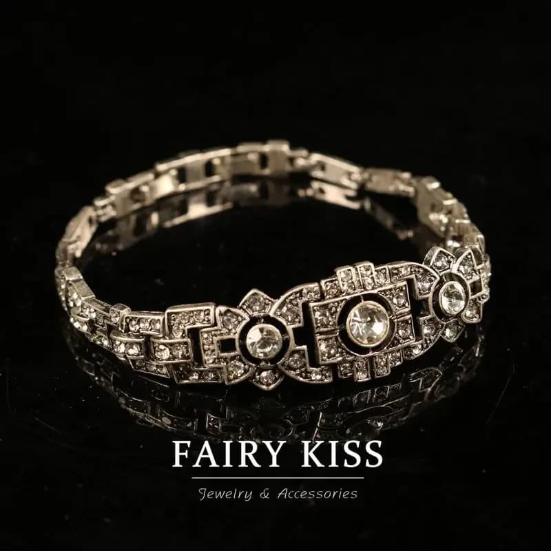 Bracelet Vintage minimaliste en diamant