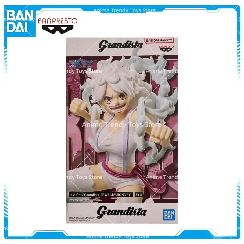Modèle d'anime original en stock, Bandai Banpresto One Piece Grandista-JEWELRY.BONNEY, collection de jouets, cadeaux WY