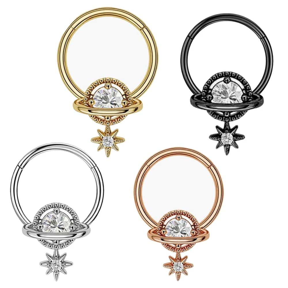 Anneaux de septum, bijoux Planet Jewelry
